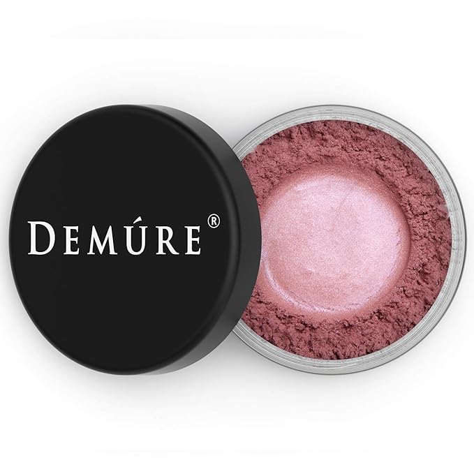 Demure Mineral Blush Makeup (Pink Fusion), Loose Powder By Demure