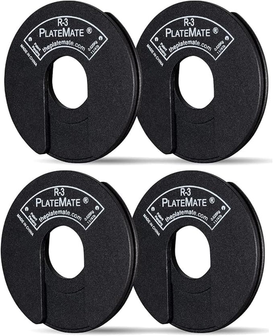 1.25 Lb each R-3 Micro Loading Weight Plates (2.5 LBS 5 LBS