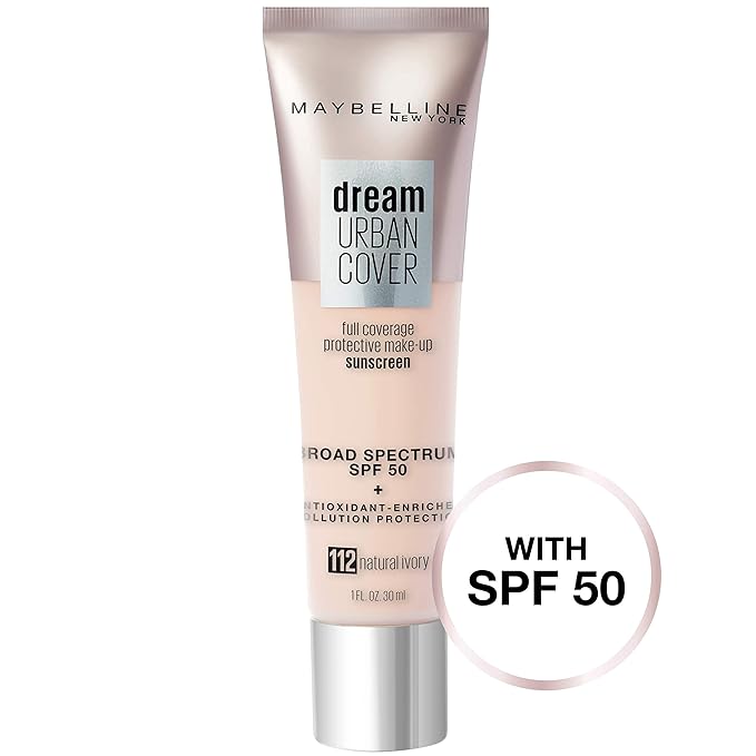 Maybelline Dream Urban Cover Flawless Coverage Foundation Makeup,