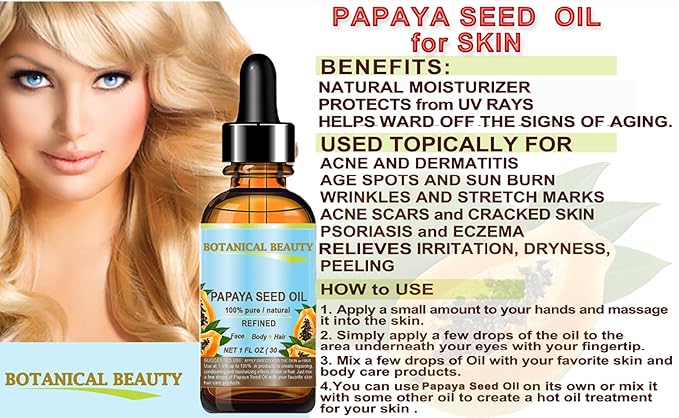 Papaya seed oil. 100% pure