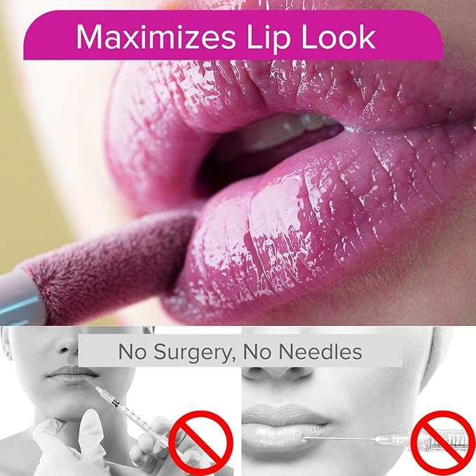 Queen Cosmetics Lip Plumper Gloss, 0.5 Long