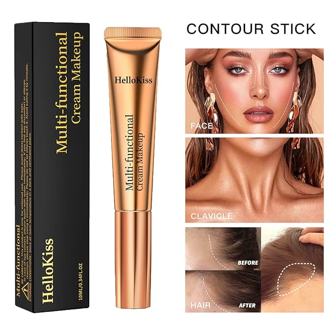 Contour Beauty Wand,Liquid Highlighter Makeup Wand, Face Blush White Highlight
