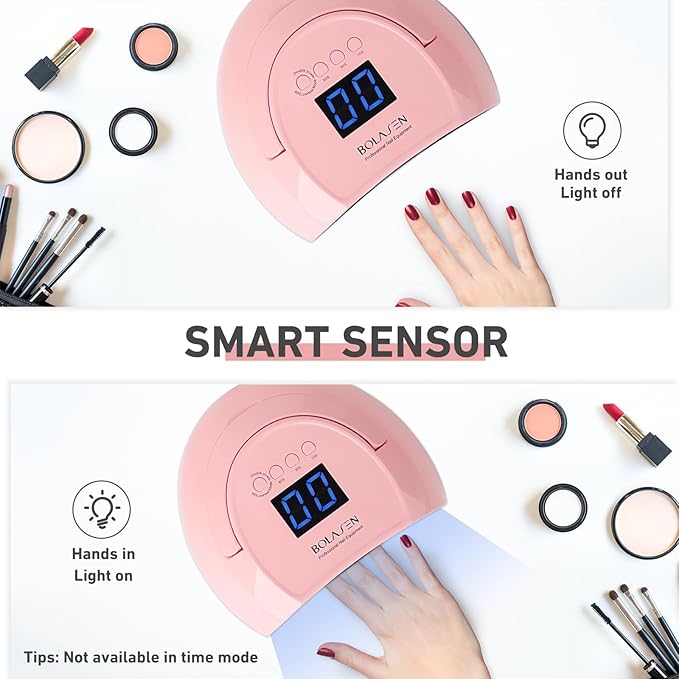BOLASEN UV Nail Lamp for