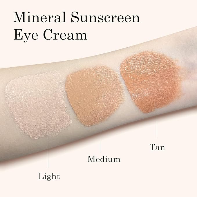 Kyda mineral sunscreen eye cream,