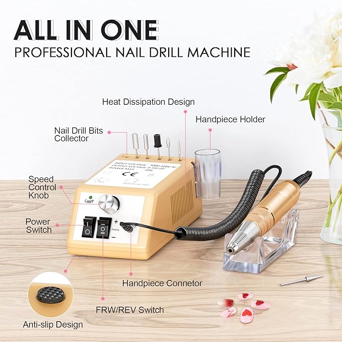 Subay professional electric nail drill