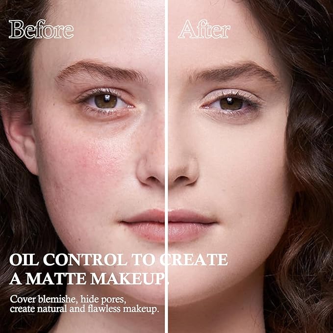 Boobeen ayers Setting Pressed Powder Makeup Oil Control Face 2 L