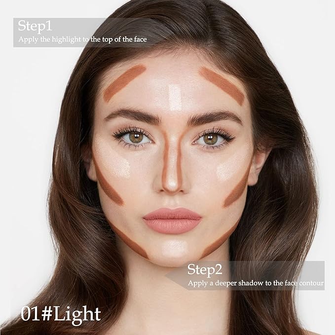 Boobeen Highlight and Contour Stick Dual-ended Contouring Cream