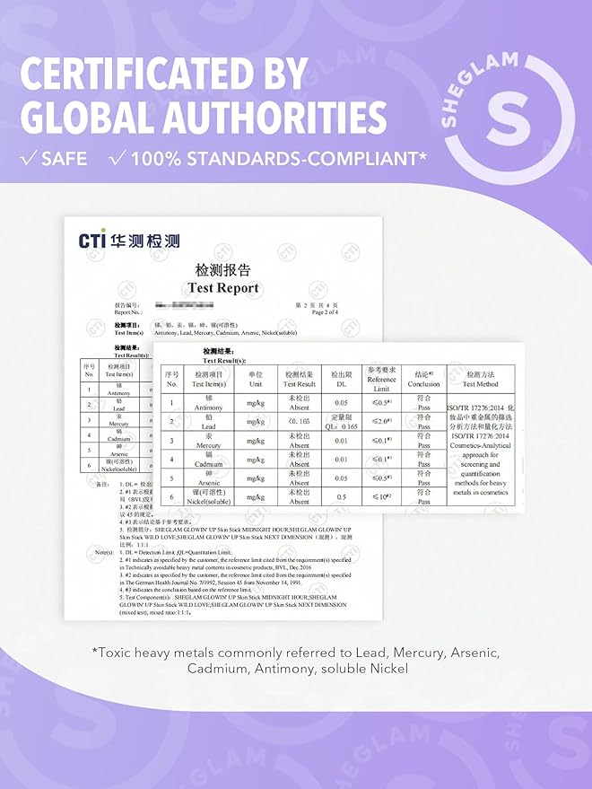 SHEGLAM Snatch N Cream Blush Stick Longlasting High Wild Love