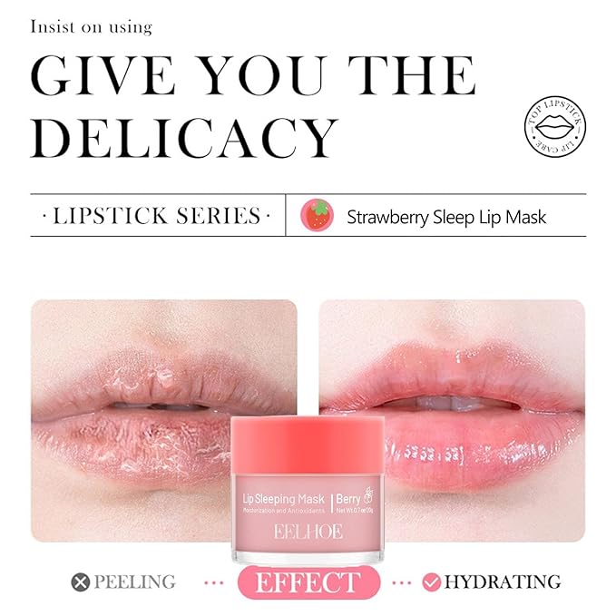 Lip Sleeping Mask, Lip Moisturizer For