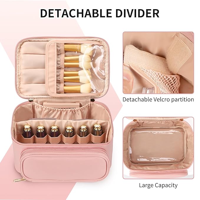 Ocheal makeup bag, multifunctional make