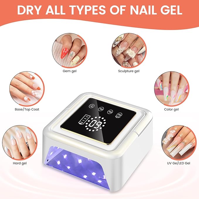 Subay UV Nail Lamp 108W,