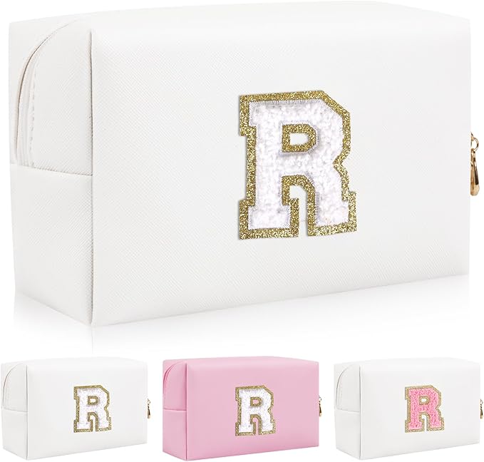 Personalized initial letter patch makeup