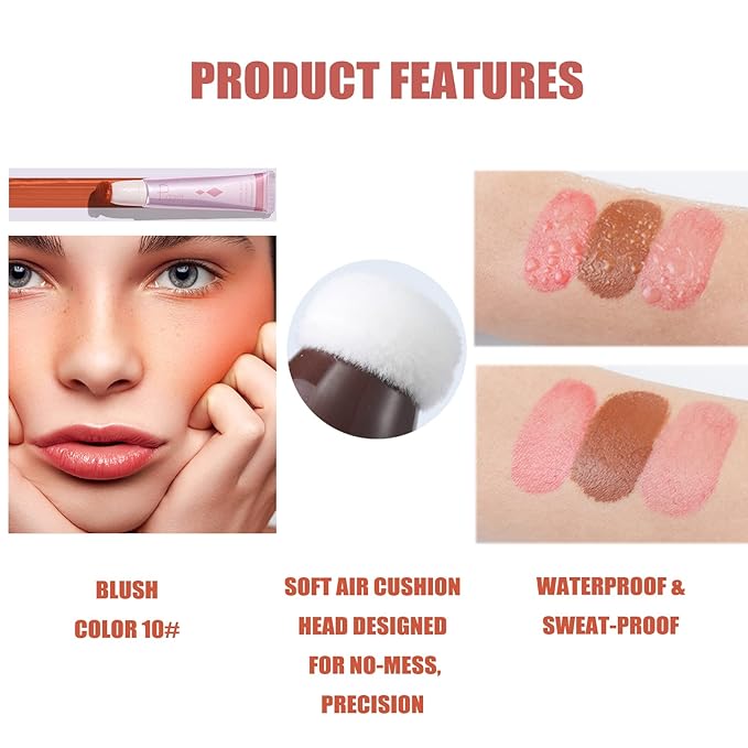 Highlighter Makeup, Liquid Highlighter Beauty Wand, Long Lasting Fl Oz