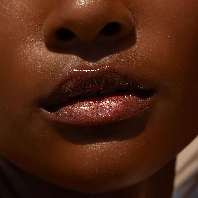 Tower 28 ShineOn Lip Jelly, MAGIC, Non-Sticky, Hydrating Vegan Lip Gloss in Clear with Gold Shimmer, Moisturizing Apricot and Raspberry Seed Oil, Clean, Cruelty Free