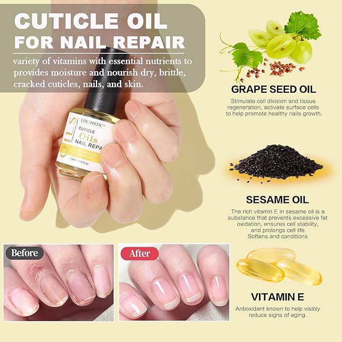 LOUINSTIC Cuticle Oil and Liquid
