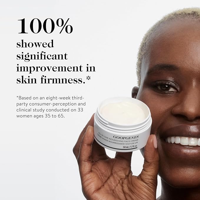 goop Beauty Nourishing Face Cream | Improves Firmness, Elasticity, & Brightness | Botanicals, Ceramides, & Squalane | Anti Wrinkle Moisturizer | 1.7 fl oz