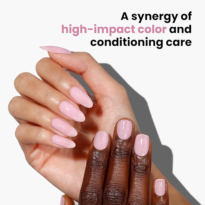 LONDONTOWN lakur Nail Polish - Chip-Resistant, Non-Toxic, Conditions & Hydrates Nails | Glossy Neutral Magnolia Haze Creme, 0.40 fl oz