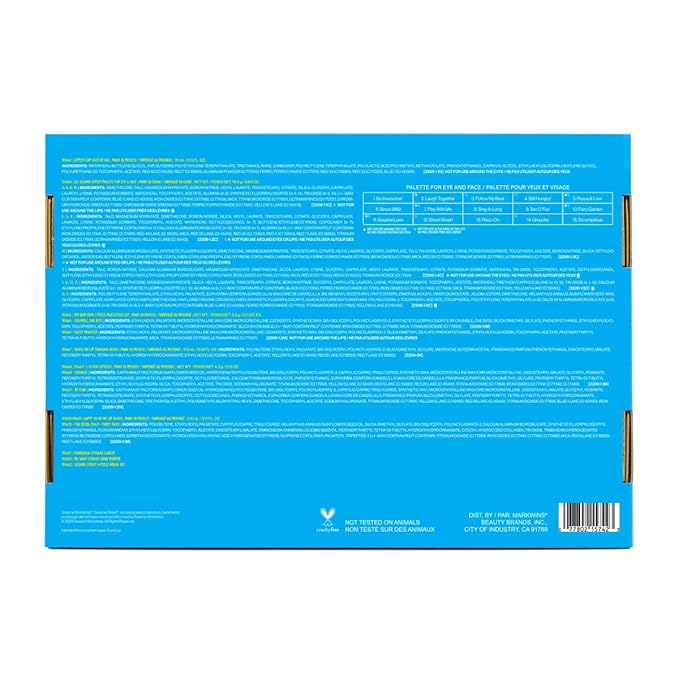 wet n wild Sesame Street Limited Edition PR