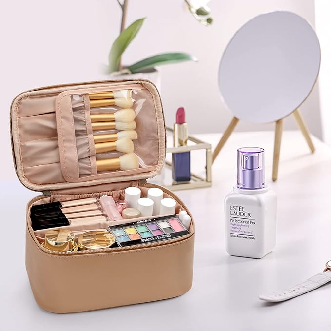 Ocheal makeup bag, portable cosmetic