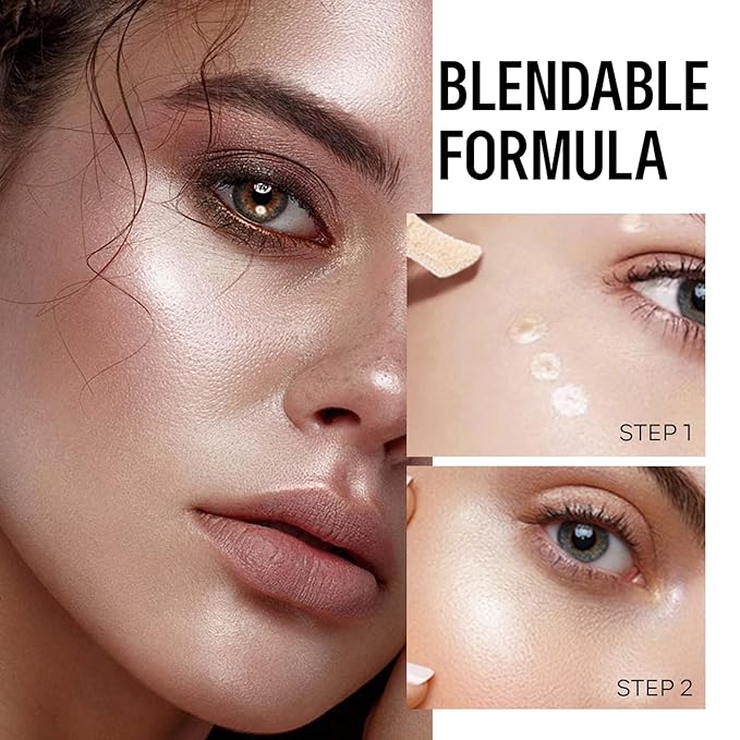 KYDA Liquid Highlighter, Natural Shimmer Tinted, Lasting Glossy