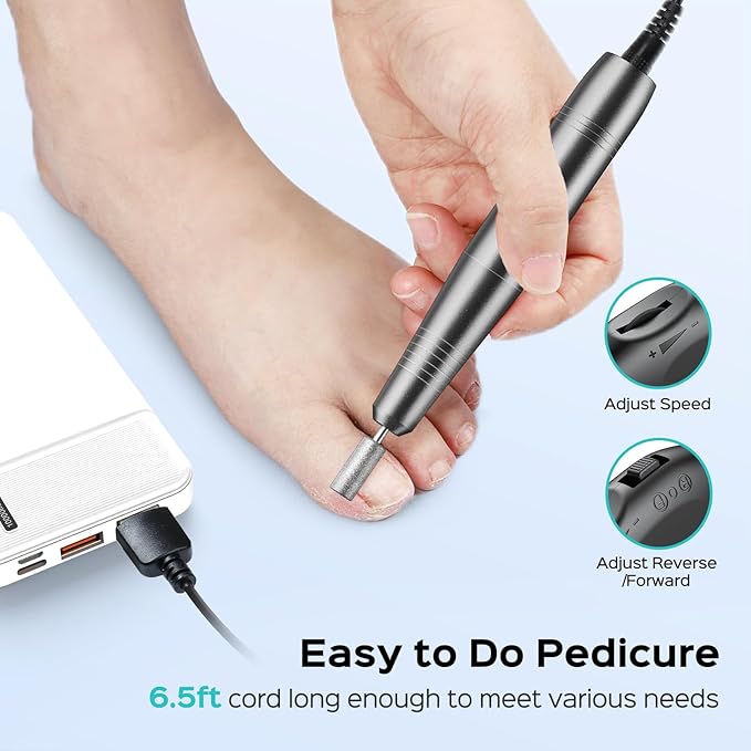 COSLUS Electric Nail Drill File