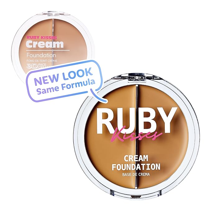 Ruby Kisses 3D Face Creator Cream Foundation & (Level 6)
