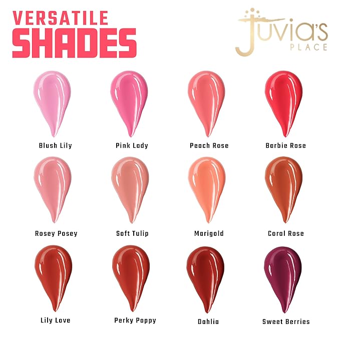 Juvia's Place Blushed Liquid Blush BarbieRose - Dewy Tint Cheeks Makeup Glow Pigment Effortless Beauty Long Lasting Cosmetics Soft Creamy Natural Buildable All Skin Color Light Flawless Finish Blend