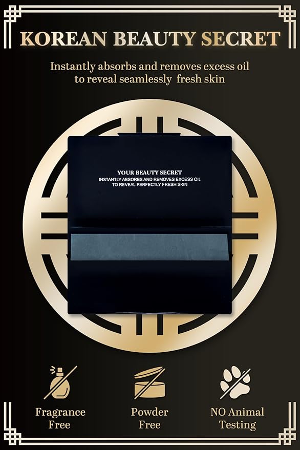 [KPOP Beauty] Makeup Friendly Oil Blotting Paper - in.arge Sheets) 100 L