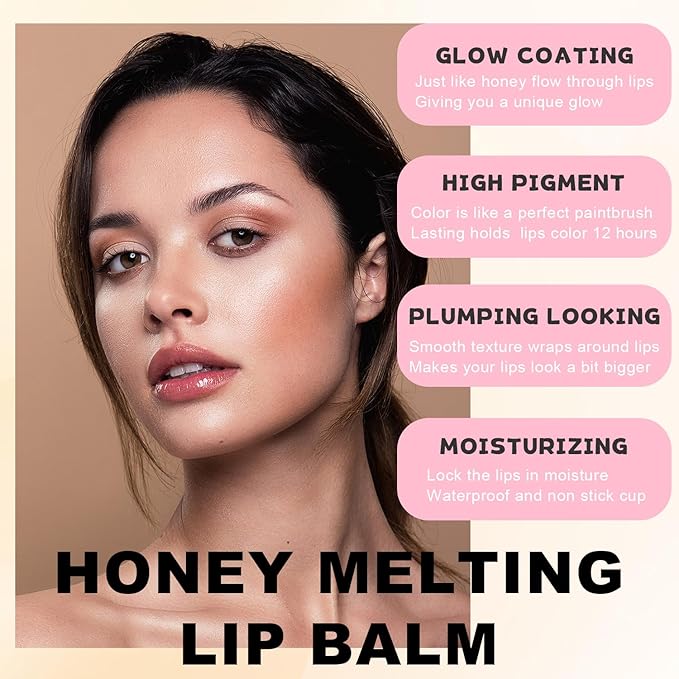Lip Balm Click Slick, Honey Melting