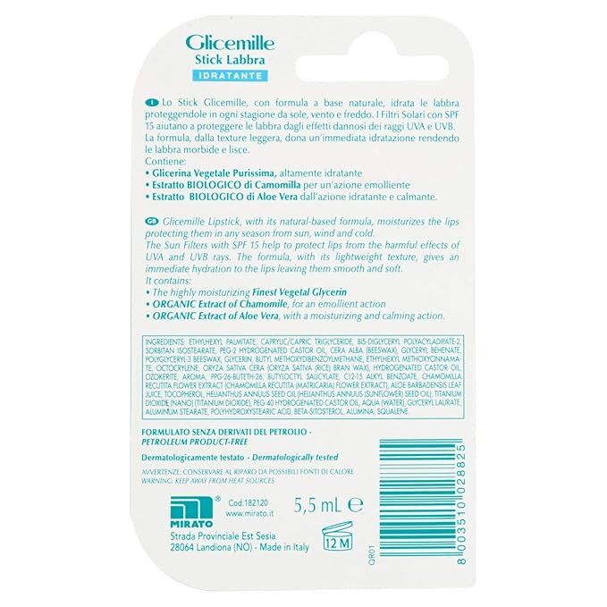 Moisturizing Lip Stick with Chamomile, Aloe