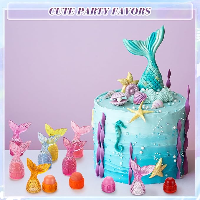 24 Pcs Mermaid Girl Birthday Party