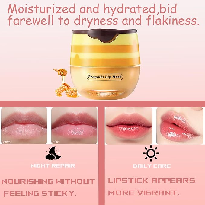 1 PCS Bee Lip Balm Honey