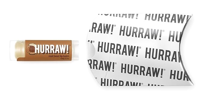 Hurraw! Root Beer Lip Balm: Organic,