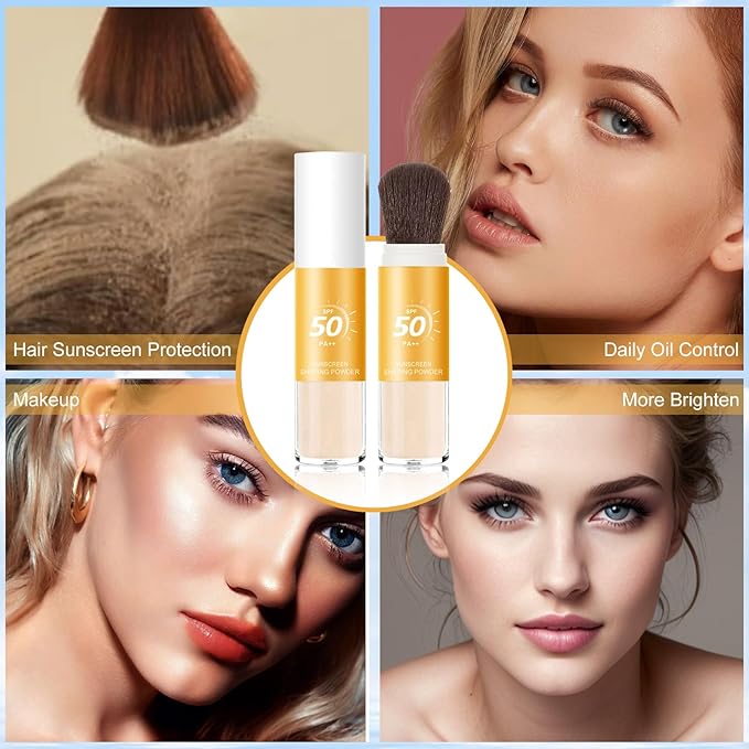 Mineral Sunscreen Setting Powder, SPF 50++ Mineral Setting