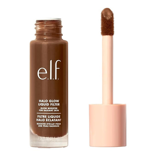e.l.f. Halo Glow Liquid Filter, Complexion Booster For 8.5 Rich