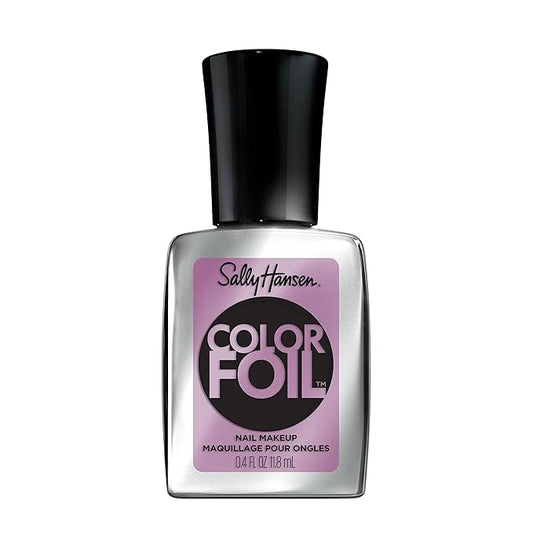 Sally Hansen Color Foil Nail Polish Fuchsia-ristic, 0.4 Fl Oz