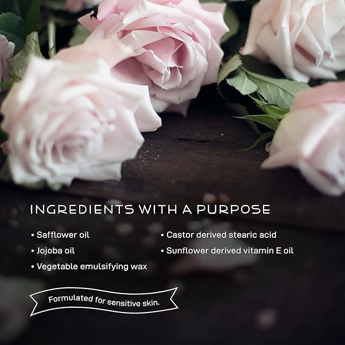 Farmstead Apothecary 100% Natural Anti-Aging Rose Water Face Cream 4 oz