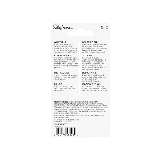 Sally Hansen Miracle Nails Nailgrowth