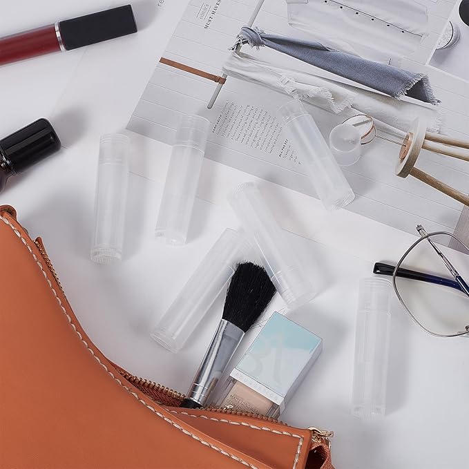 NICENEEDED 15 Pcs Lip Balm Tubes, 5g