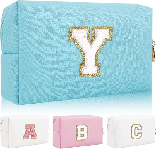 Personalized initial letter patch makeup