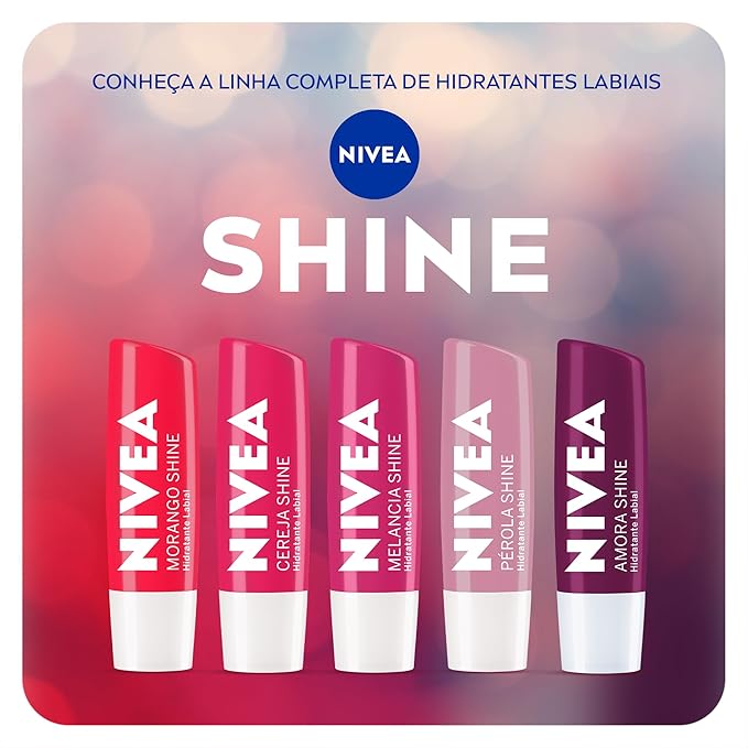 NIVEA Cherry Shine Lip Moisturizer Deep