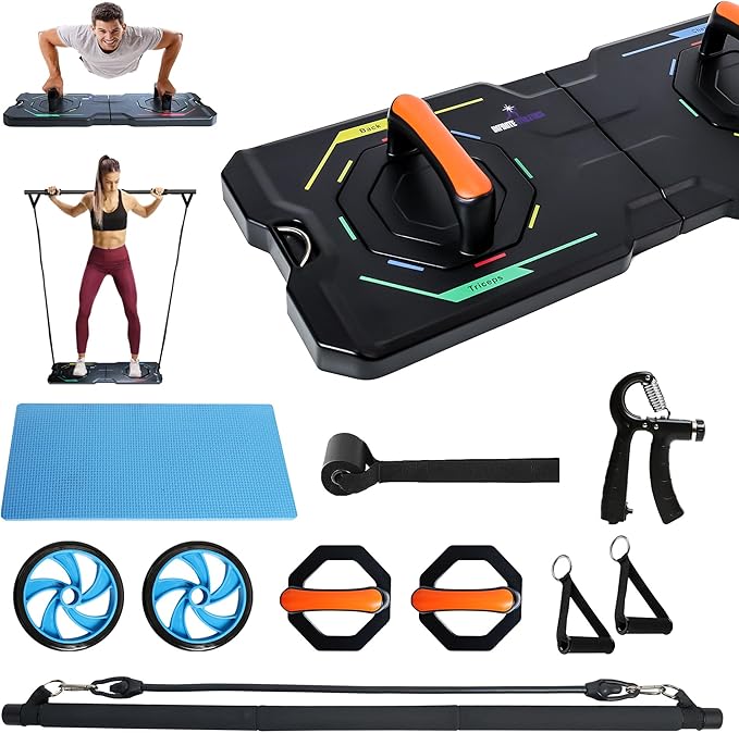 "Elevate Your Fitness Journey to Unprecedented Heights 22-in-1 Foldable