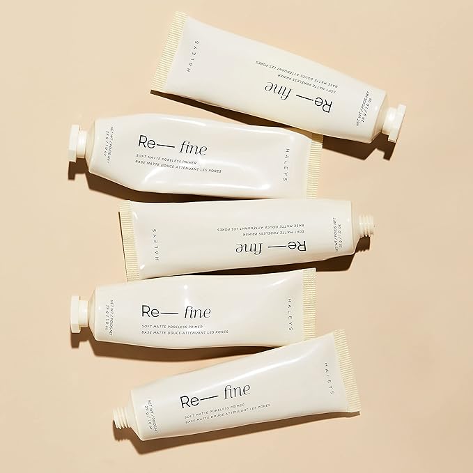 HALEYS Re-fine Soft Matte Poreless Primer (), Lightweight, + Fragrance-Free 1 oz