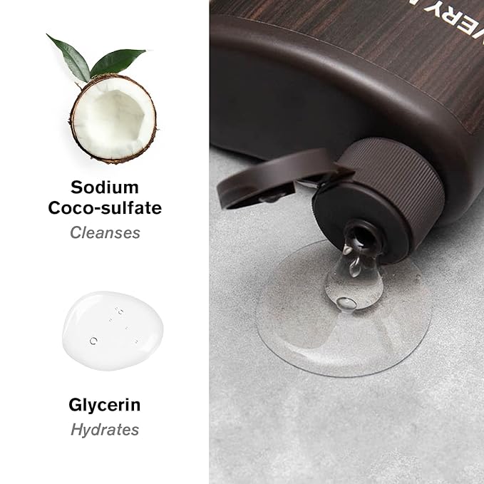 Every Man Jack Men's Body Wash Variety Pack - Includes 3 Body Washes with Natural Ingredients & Incredible Scents - Amber + Sandalwood, Cedar + Red Sage, Sea Minerals + Citron Fragrances (3 Pack)