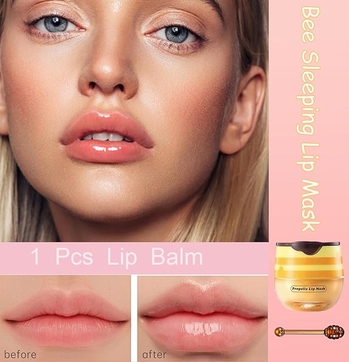 1 PCS Bee Lip Balm Honey
