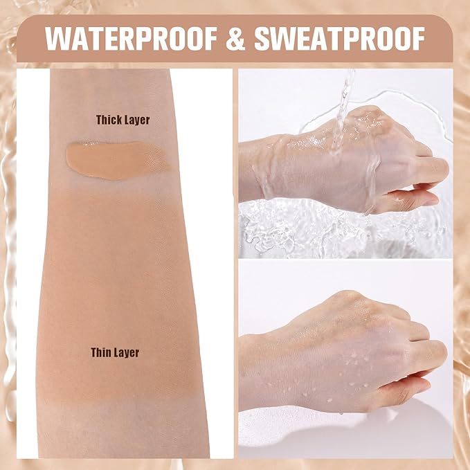 UCANBE Matte Liquid Foundation Makeup, Medium to Full fl. oz.