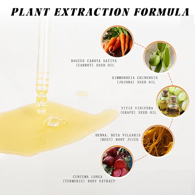 Sun Free-Self Tanning Drops-Plant extraction formula-Sunless Self-Tanner for a Natural-Gentle and non irritating-DIY Skin Color