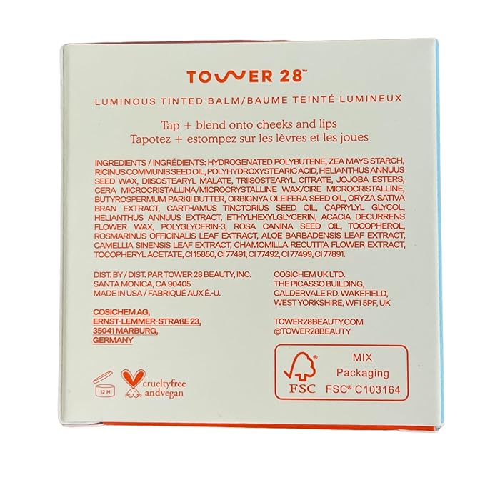 Tower 28 Beauty BeachPlease Cream Blush for Cheeks