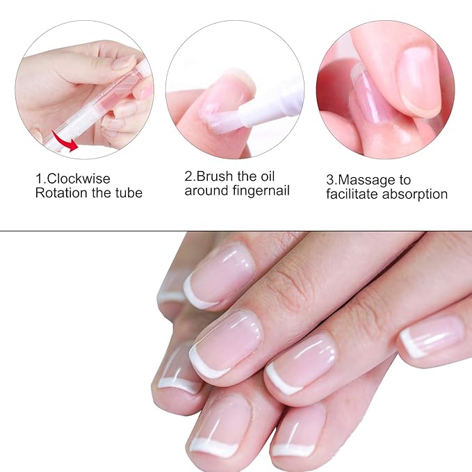 8PCS Cuticle Oil Pens,Cuticle Revitalizer