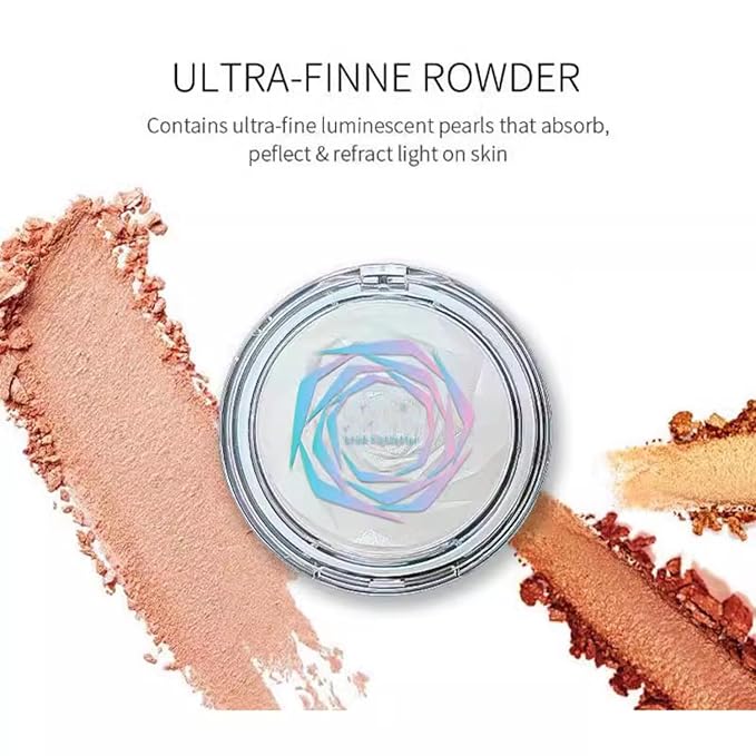 MAEPEOR Face Highlighter Palette 6 Colors Smooth Shimmer (Color 05)